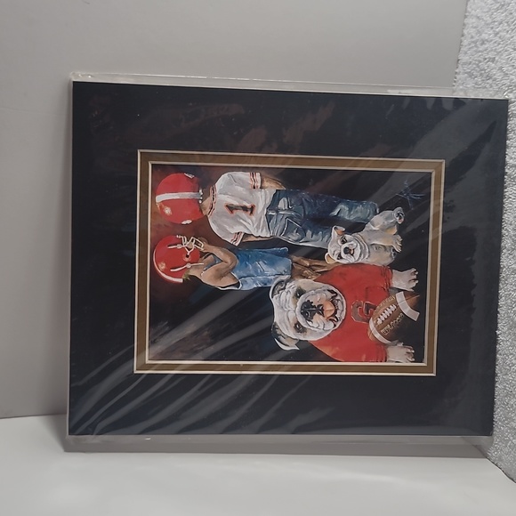 Georgia Bulldogs print by Anni Moller - Picture 1 of 3